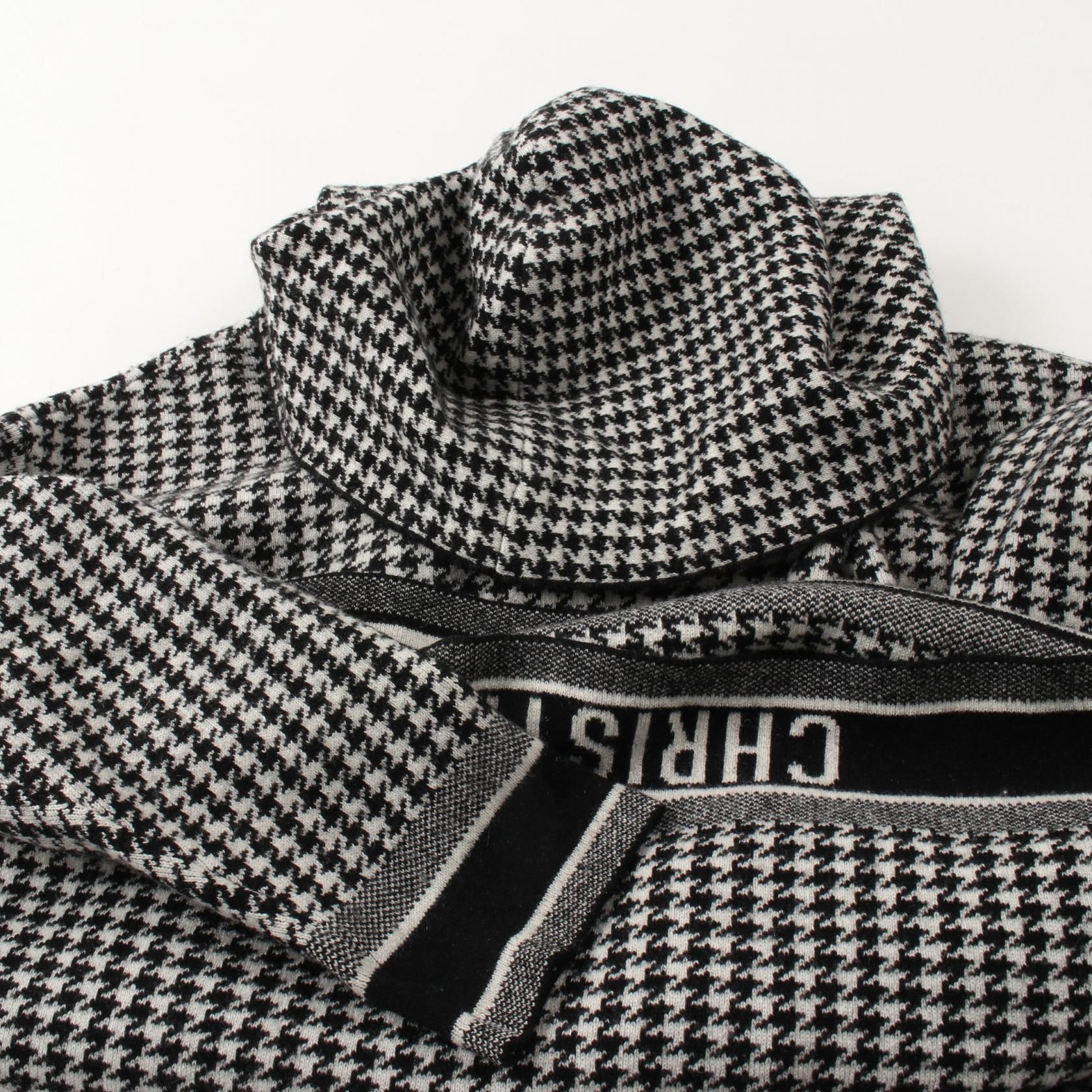 Dior Hoodie Black White Cashmere 014s 92am 035