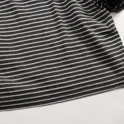 Chanel Black White T-shirt Cotton Nylon P 34294k 00963