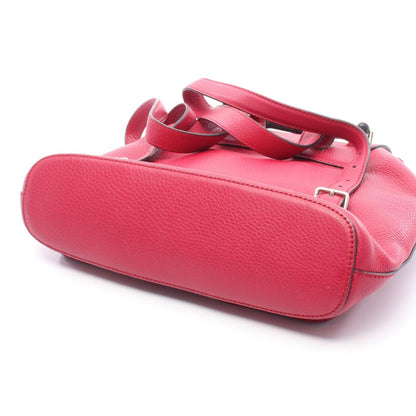 Gucci Bamboo Backpack Backpack Red Leather 370833