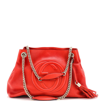 Gucci Soho Chain Strap Shoulder Bag Leather Medium