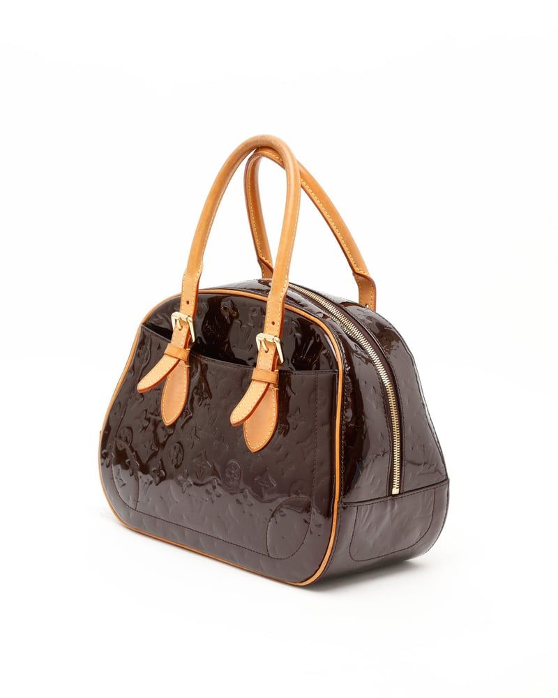 Louis Vuitton Summit Drive Vernis Amarante Bag