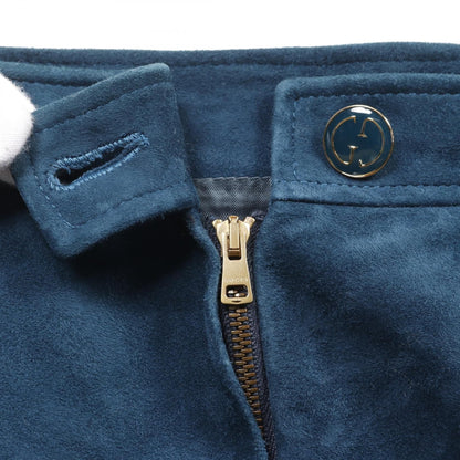 Gucci Skirt 687884 Lamb Suede Green 40