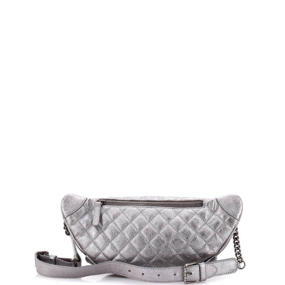 Chanel Banane Waist Bag Quilted Leather