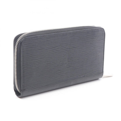 Louis Vuitton Zippy Wallet Black Around Long Wallet M 60072