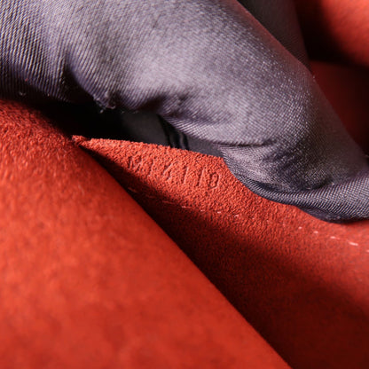 Louis Vuitton Epi Alma Pm Silver-back Handbag Red Handbag M 40490