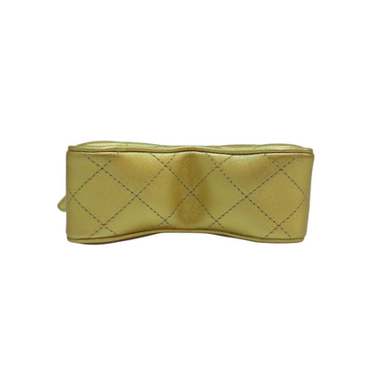 Chanel Matelasse Star Shoulder Bag Lambskin Gold