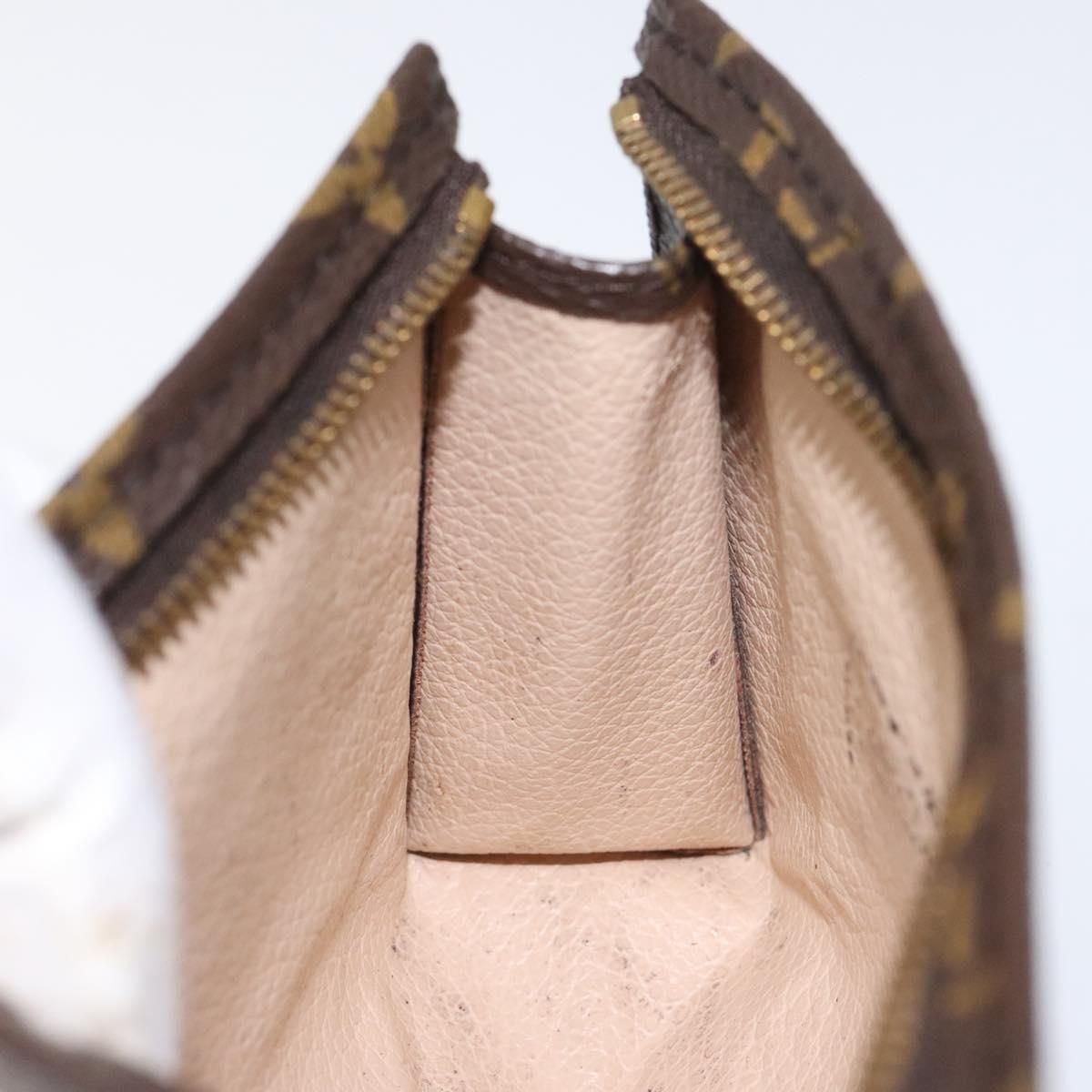 Louis Vuitton Monogram Poche Toilette 15 Pouch M 47546 Lv Auth