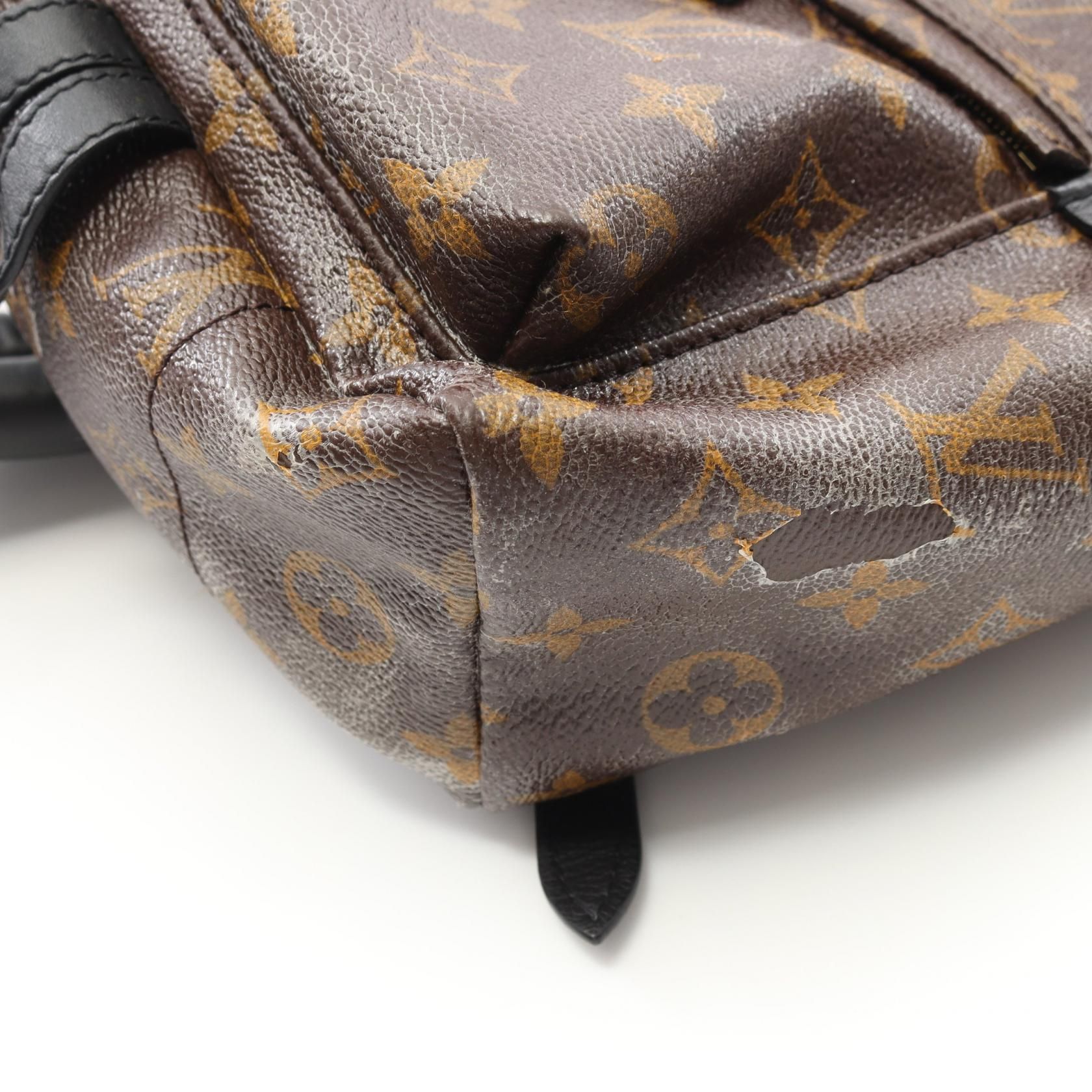 Louis Vuitton Pm Brown Black Backpack Backpack M 44871
