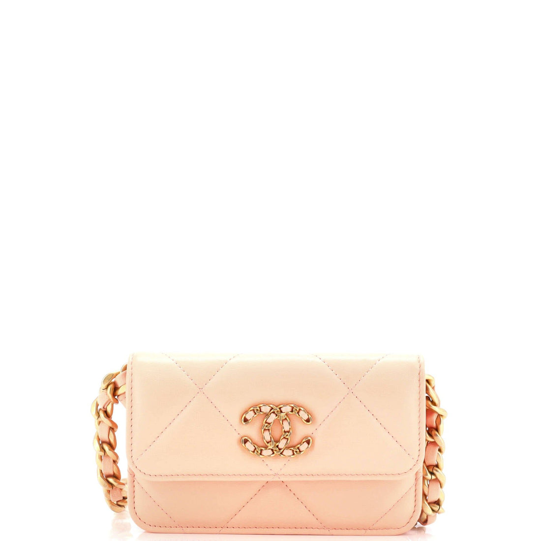 Chanel Clutch With Chain Quilted Lambskin