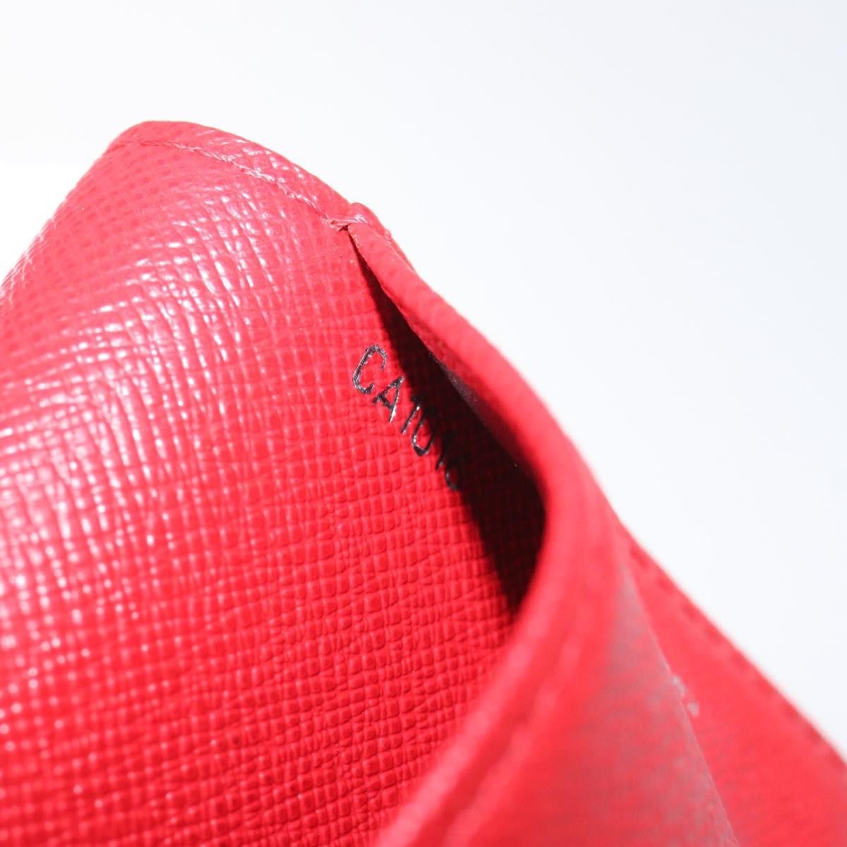 Louis Vuitton Epi Agenda Pm Day Planner Cover Red R 20057 Lv Auth