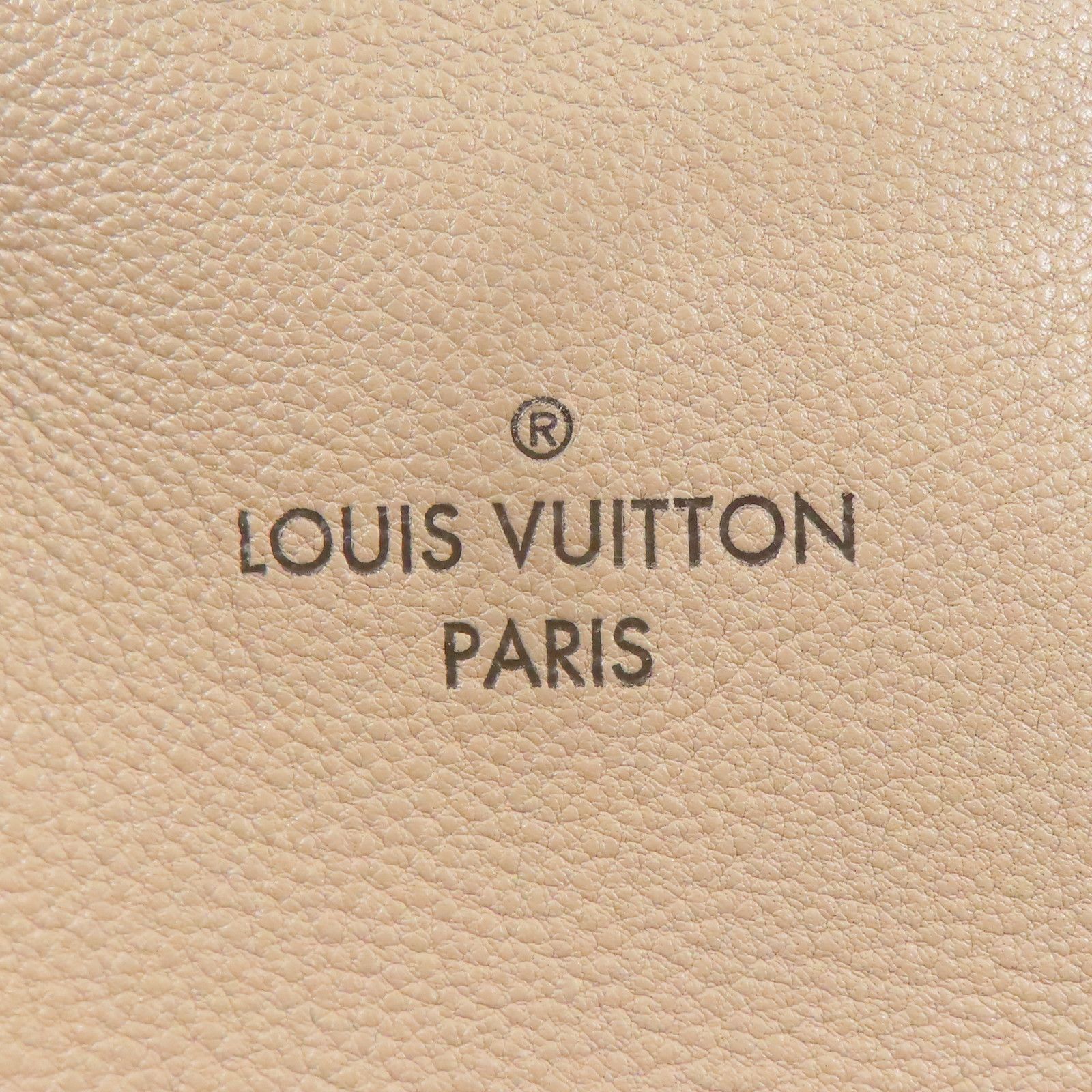 Louis Vuitton Cowhide Leather/sheep Carpet Tote W Pm Kinpaku Hand-turned Bag