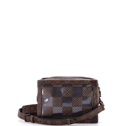 Louis Vuitton Soft Trunk Bag Monogram Chess Coated Canvas And Pvc