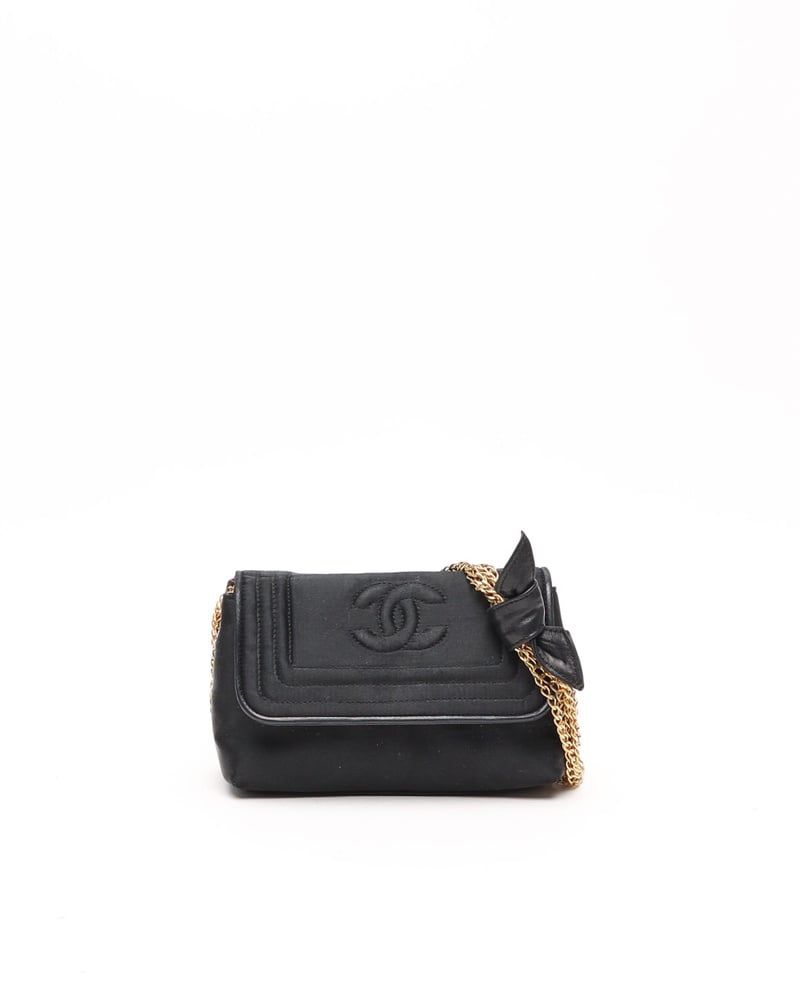 Chanel CC Chain Ribbon Bag