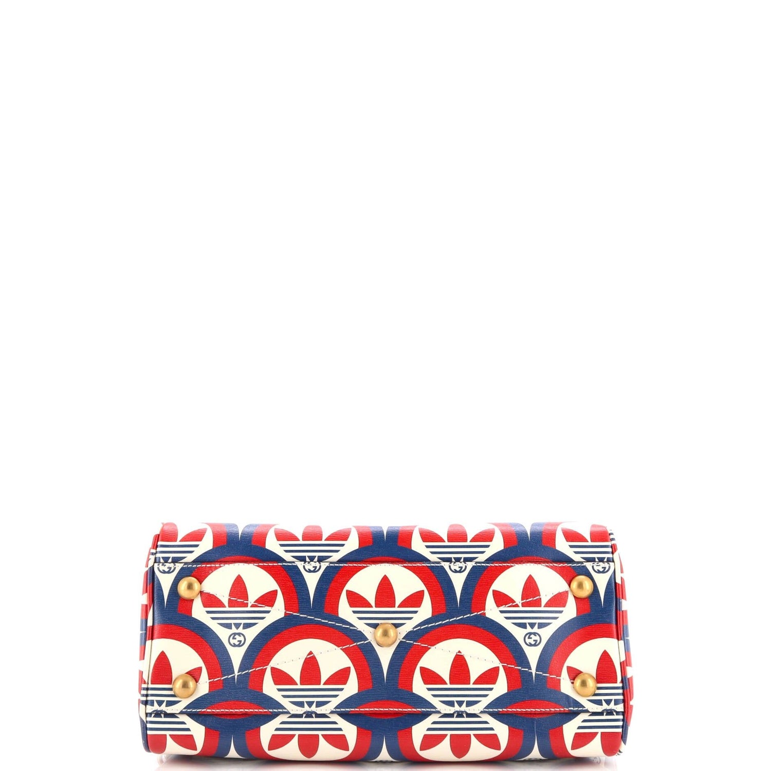 Gucci X Adidas Duffle Bag Printed Leather Mini
