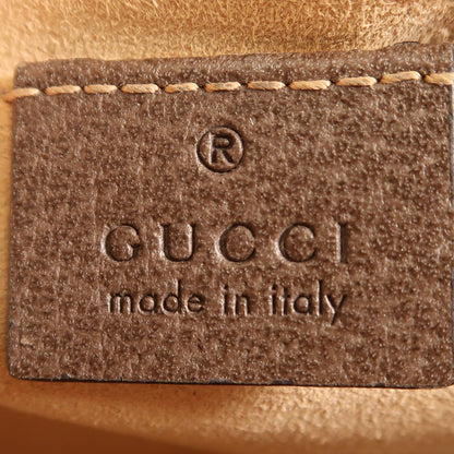 Gucci Layered Canvas Ophidia Small Tote Hand-turned Shoulder And Back Bag 2way Shoulder Bag Brown Pvc Coated Canv
