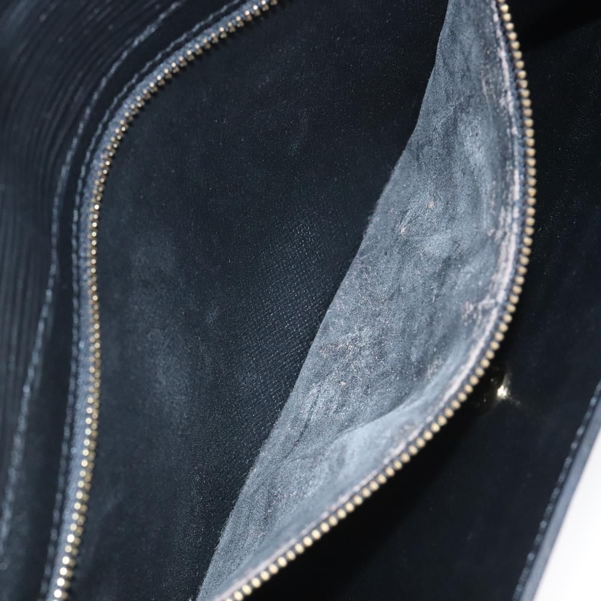 Louis Vuitton Epi Montaigne 27 Clutch Bag Black M 52652 Lv Auth