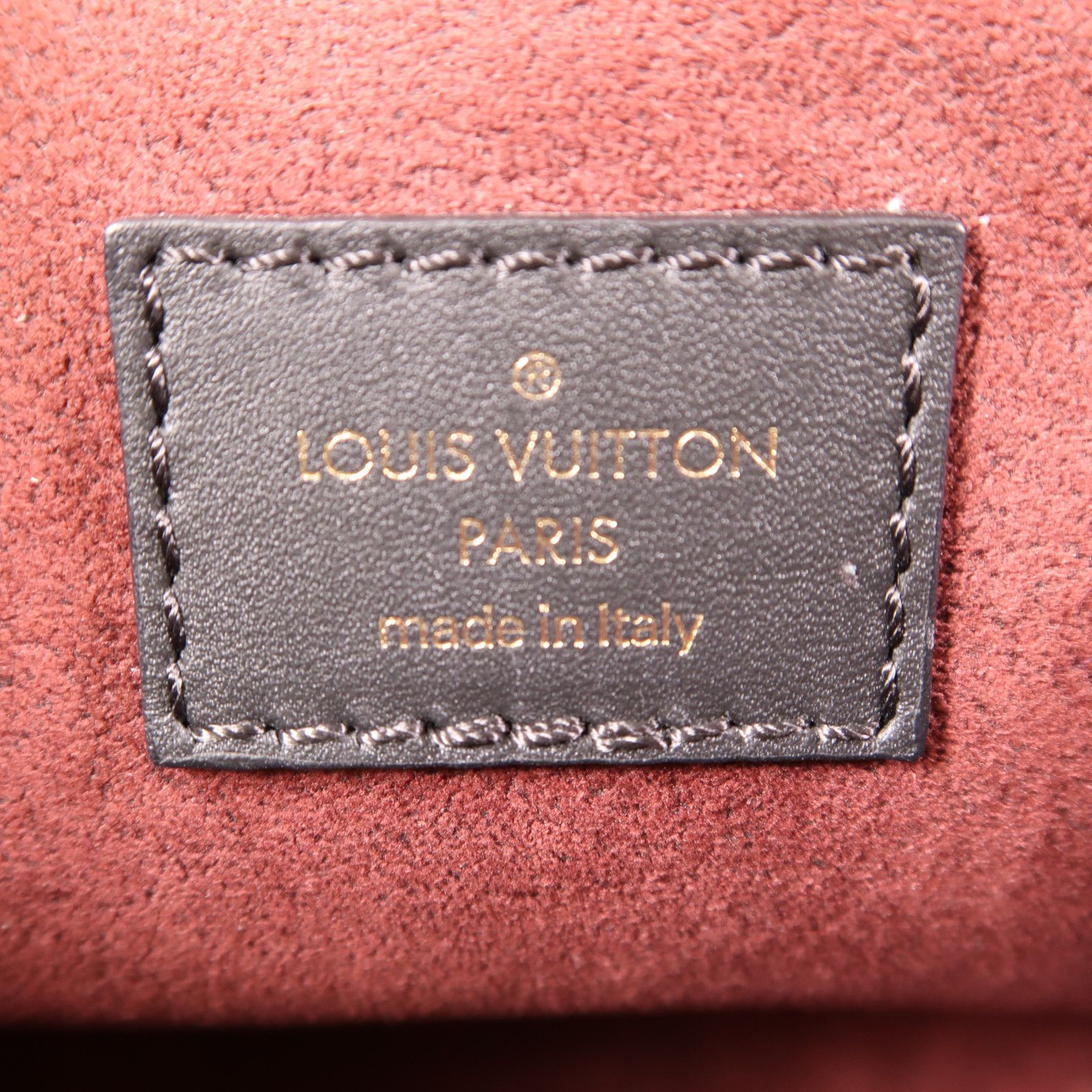 Louis Vuitton Damier Vavin Pm Golden Crosshair Shoulder Bag Ebene Brown Shoulder Bag N 40109