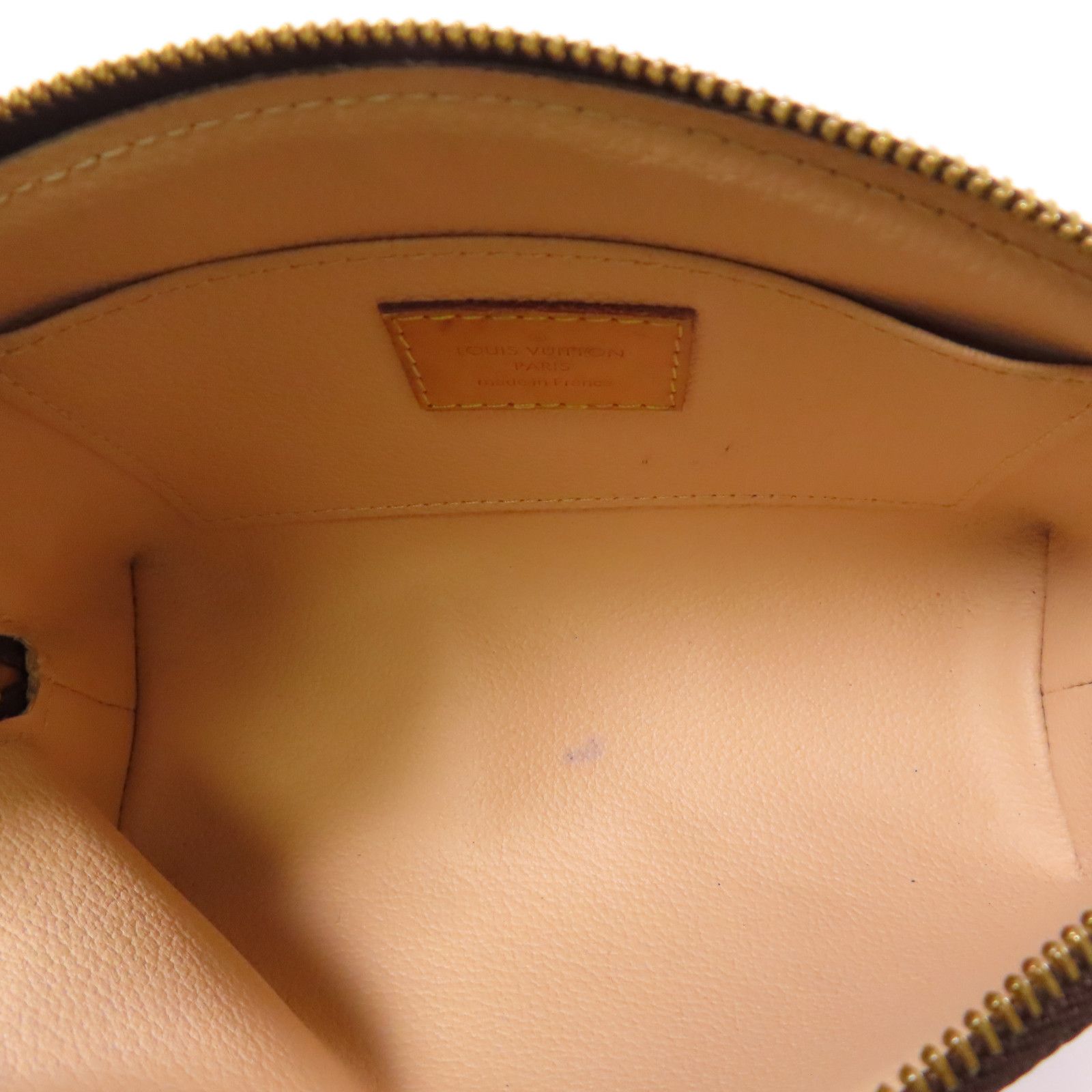 Louis Vuitton Monogram Cosmetic Pouch Pm Brown Brown Business Bag Clutch Bag M 47515