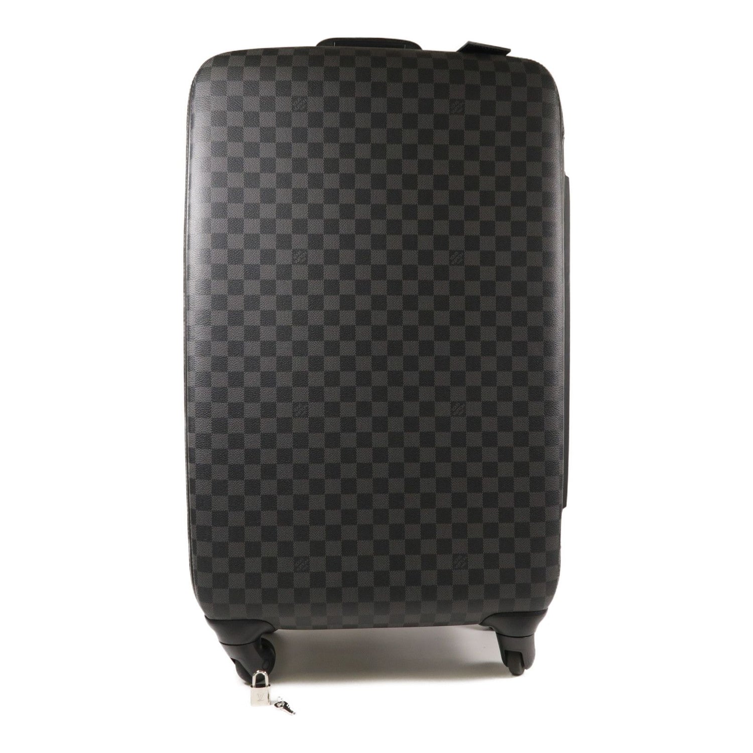 Louis Vuitton Silver Box Black Suitcase N 23003