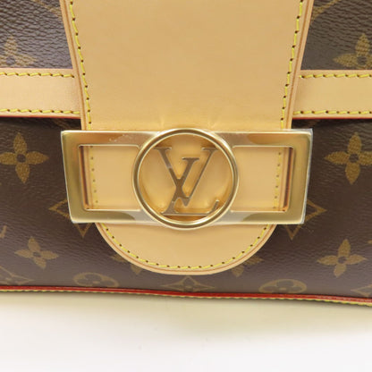 Louis Vuitton Monogram Dauphine Soft Gm Kinpaku Hand-handed Bag For Shoulders And Backs Palm Colo