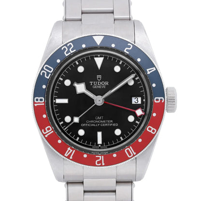 Tudor Heritage Black Bay GMT Steel Black Dial Automatic Watch 79830RB