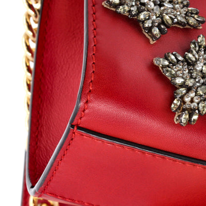 Gucci Padlock Shoulder Bag Embellished Leather Small