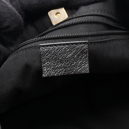 Gucci Abbey Gg Canvas Tote Bag Black Canvas 146247