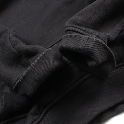 Louis Vuitton Monogram Circle Cut Black Hoodie Rm 211q Rle Hky 43w Ca
