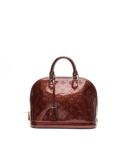 Louis Vuitton Monogram Vernis Alma PM Bag