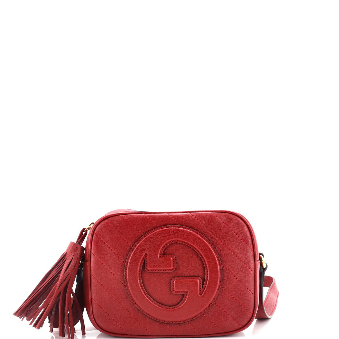 Gucci Blondie Nm Camera Shoulder Bag Diagonal Quilted Leather Small