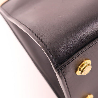 Louis Vuitton Cowhide Leather City Steamer Mm Hand-turn Shoulder Bag Black Beige Red 2way Shoulder Bag M 42190