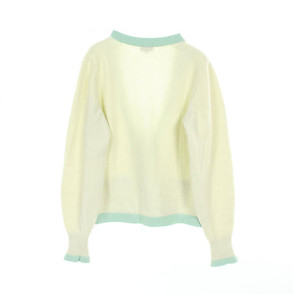 Chanel Green Coco Mark Button Cardigan Cashmere P 75050k 10747