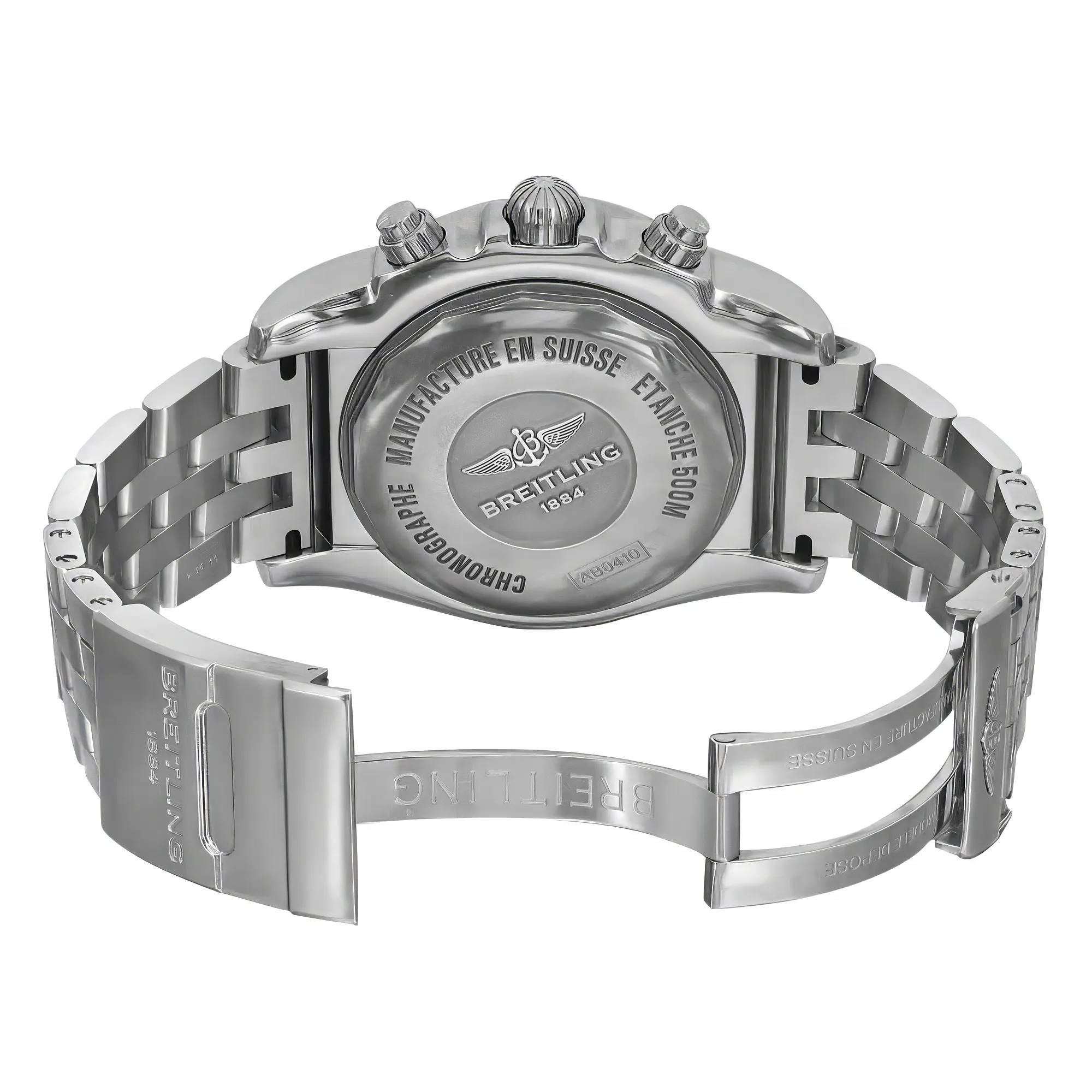 Breitling Chronomat GMT Steel Black Dial Automatic Men&