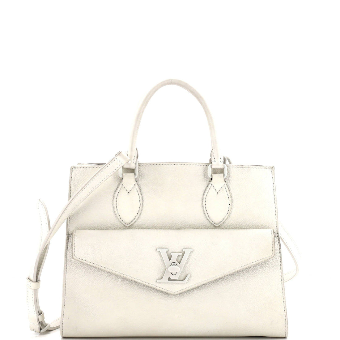 Louis Vuitton Lockme Monochrome Tote Leather Pm