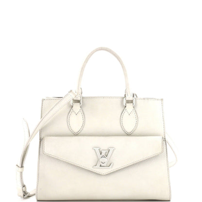 Louis Vuitton Lockme Monochrome Tote Leather Pm