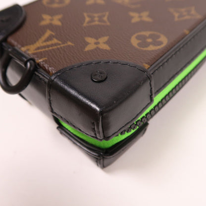 Louis Vuitton Monogram Soft Trunk Phone Box Shoulder Bag Black Shoulder Bag M 80144