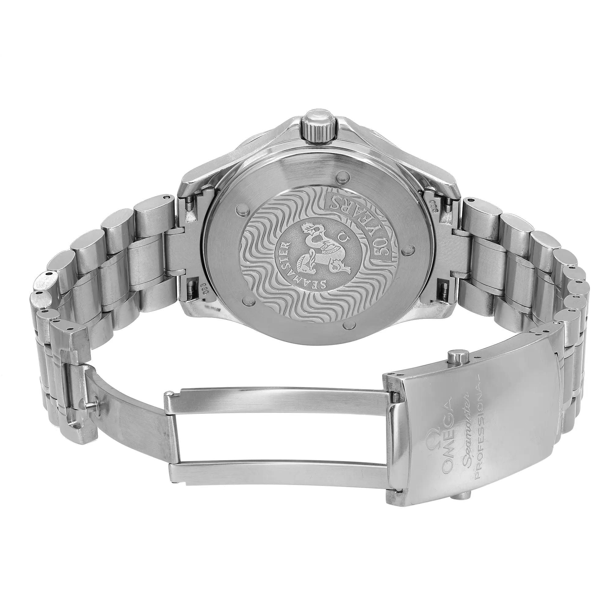 Omega Seamaster GMT 50th Anniversary Steel Black Dial Men Watch 2234.50.00