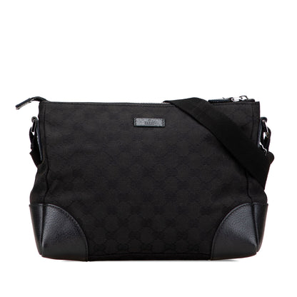 Gucci GG Canvas Crossbody Black