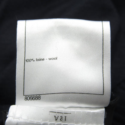 Chanel Sweatpants Wool Navy 34