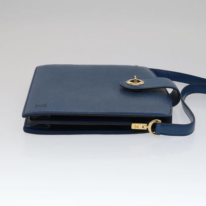 Louis Vuitton Epi Capuchin Shoulder Bag Blue M 52345 Lv Auth