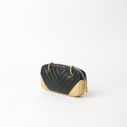 Chanel Chevron Charm Camera Bag