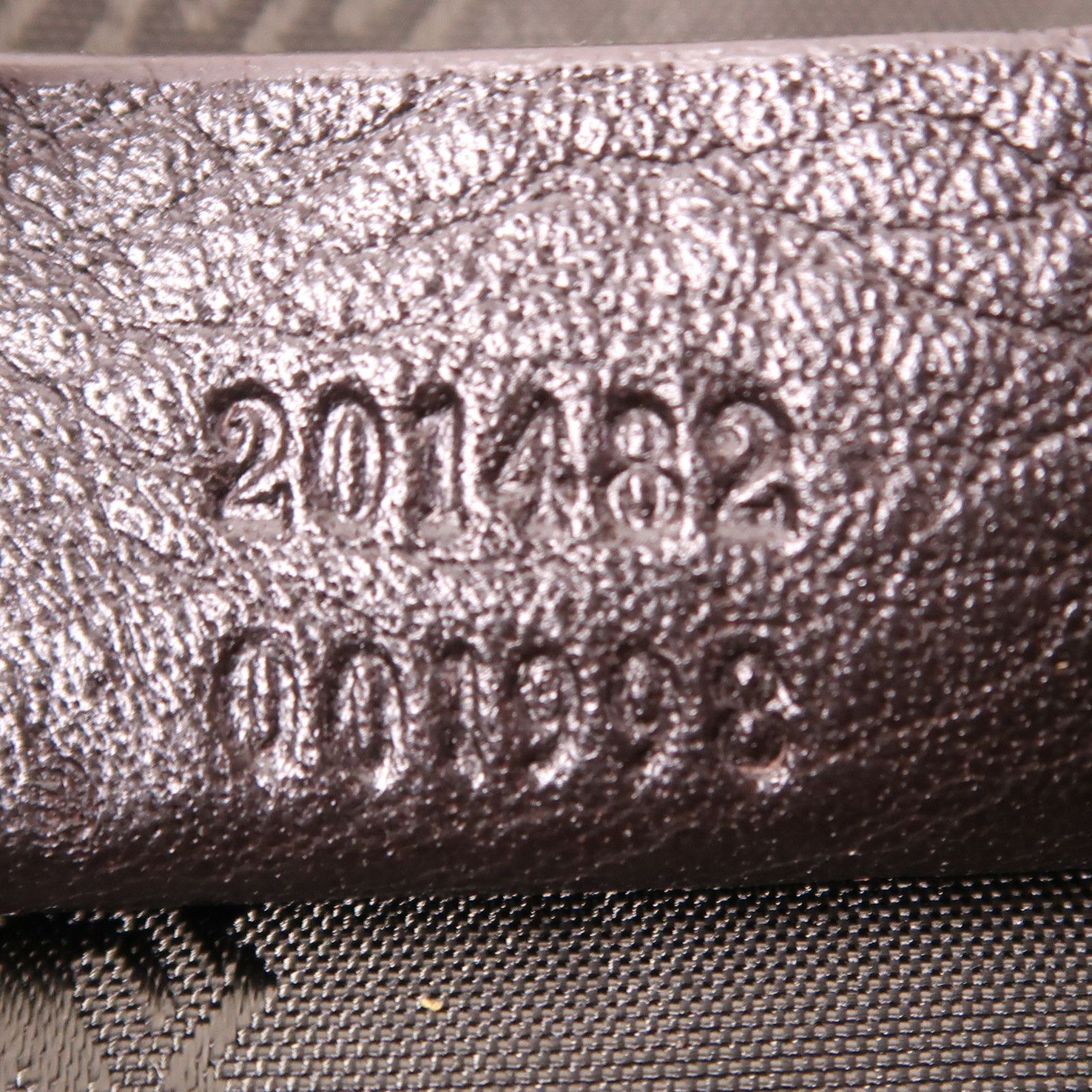 Gucci Cowhide Leather Tote Bag Brown Drak Brown Calfskin (cowhide) 201482