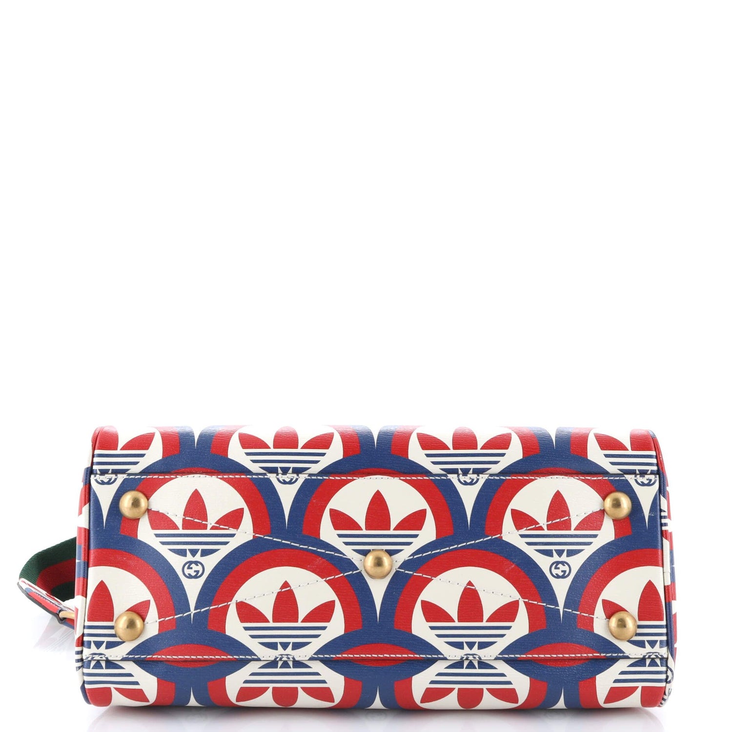 Gucci X Adidas Duffle Bag Printed Leather Mini