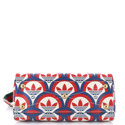 Gucci X Adidas Duffle Bag Printed Leather Mini