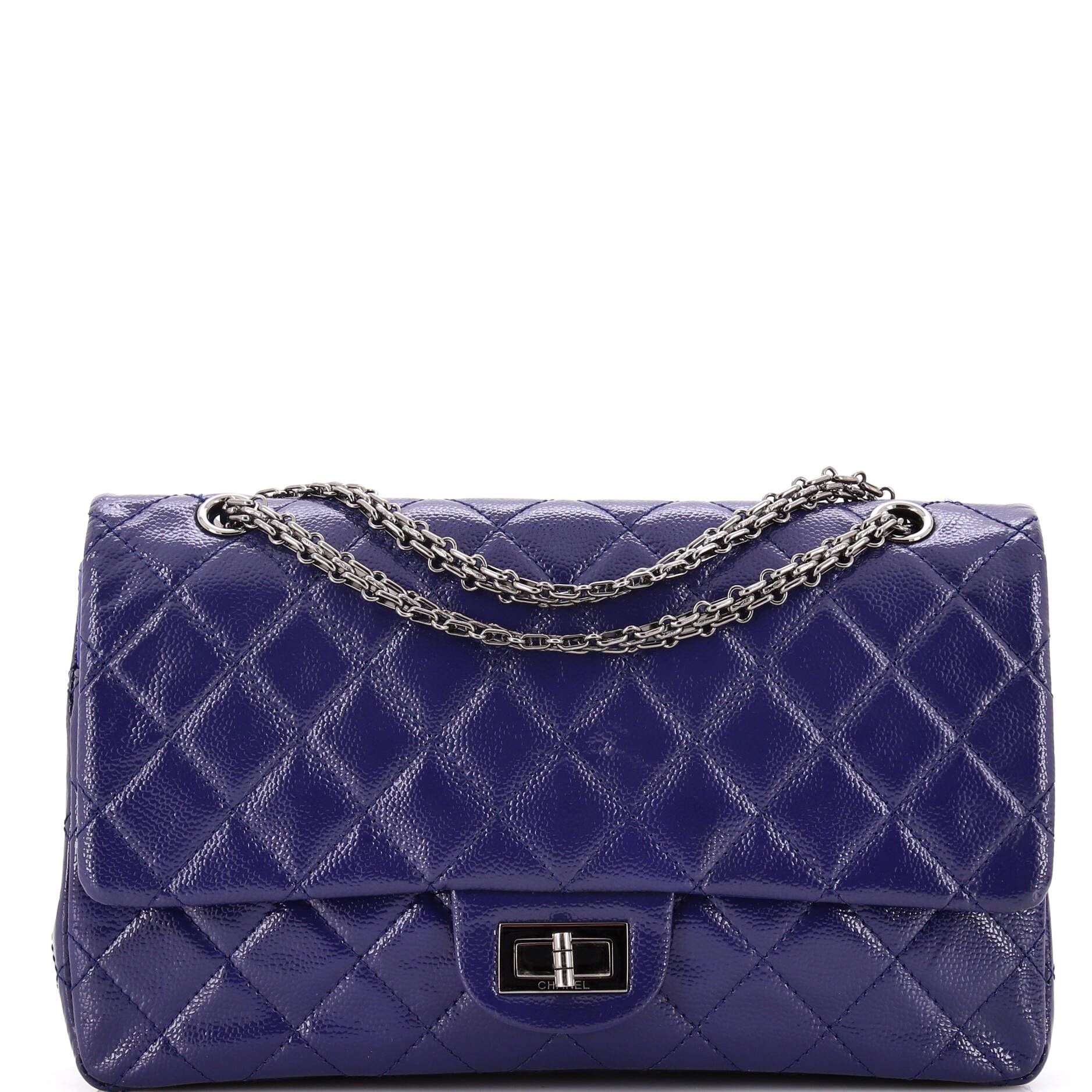 Chanel Reissue 2.55 Flap Bag Quilted Caviar 227