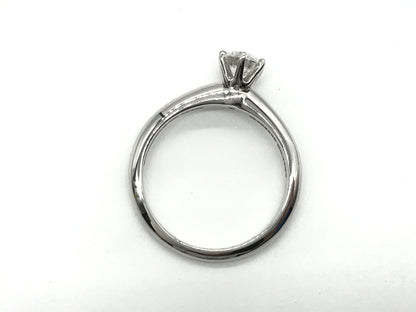 Tiffany &amp; Co. Solitaire .45ct Pt950 34g Ring