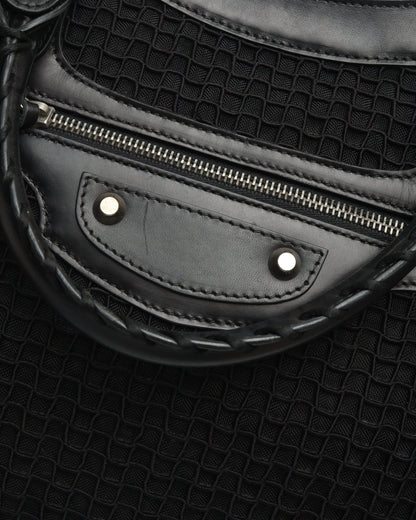 Balenciaga Mesh Classic City Motocross Bag