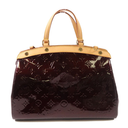Louis Vuitton Vernis Brea Mm Hand-milled Shoulder Bag Rouge Fauviste Red Rouge 2way Shoulder Bag M 91690