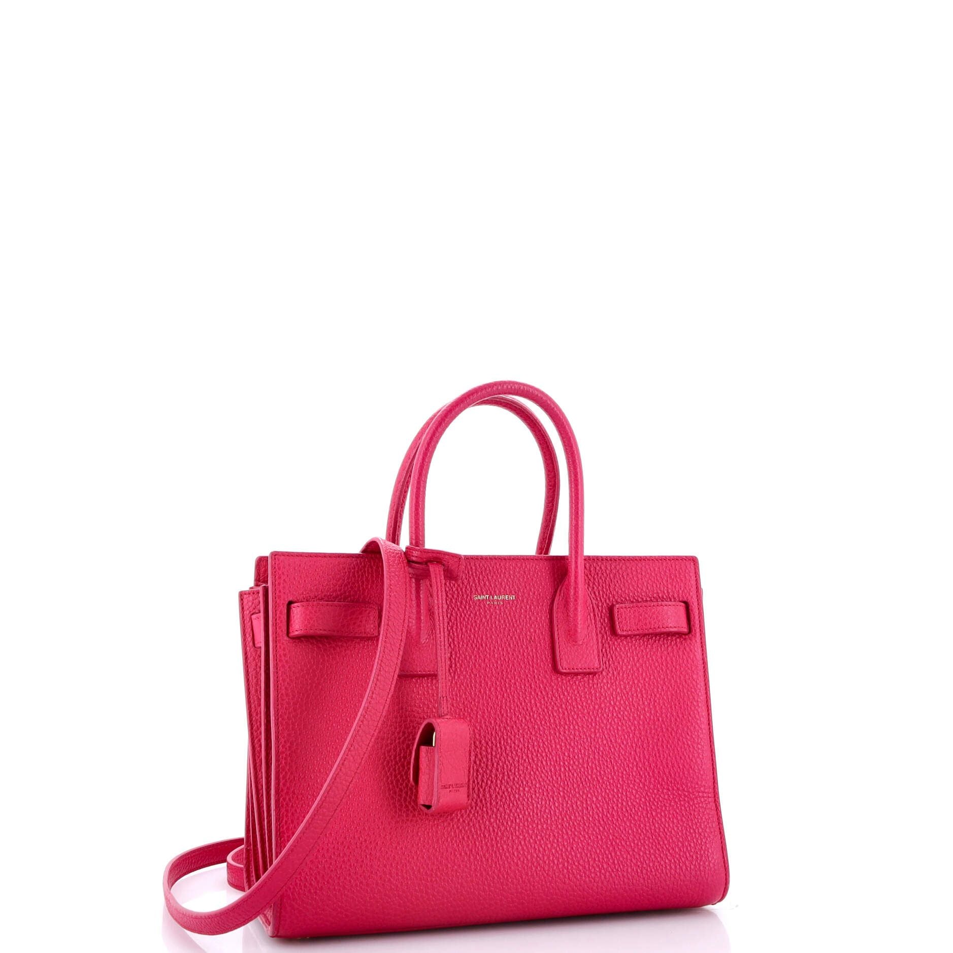Saint Laurent Sac De Jour Nm Bag Leather Baby