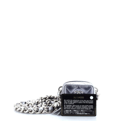 Chanel Like A Wallet Clutch With Chain Quilted Gradient Metallic Lambskin Mini